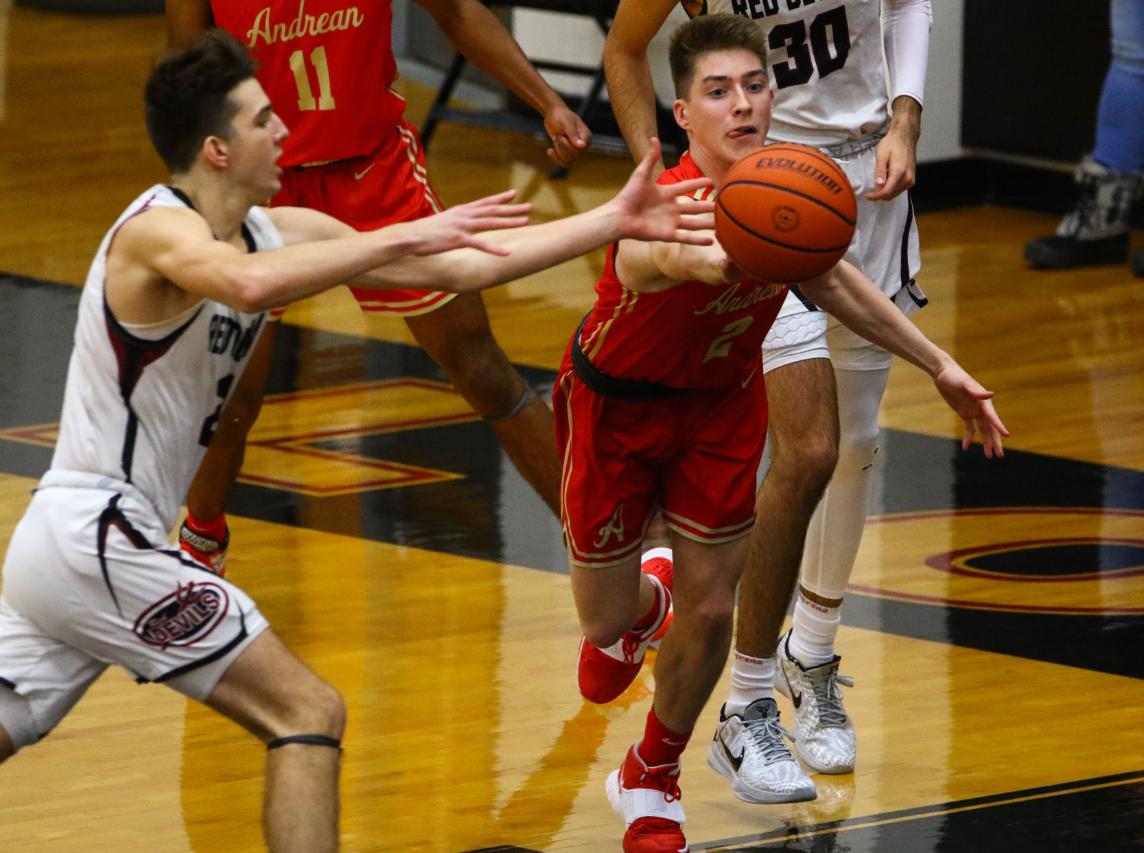 Andrean at Lowell boys basketball